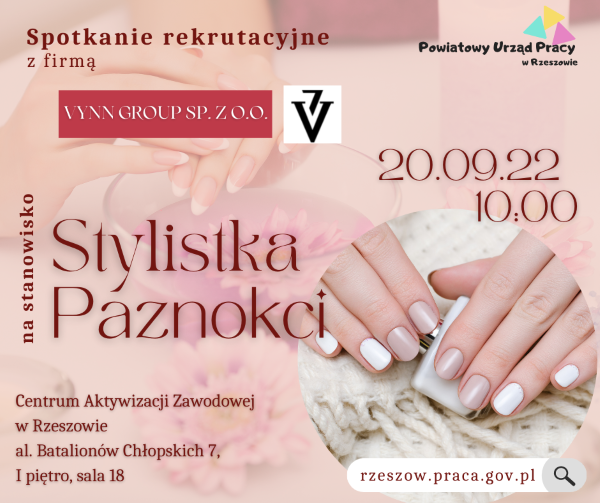 Spotkanie rekrutacyjne - stylistka paznokci