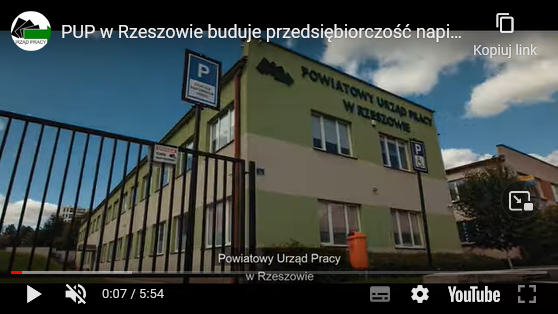 PUP w Rzeszowie wspiera przedsiębiorczość