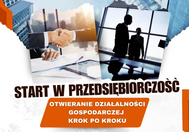 Zdjęcie artykułu Spotkanie informacyjne  dla osób zamierzających założyć własną działalność gospodarczą