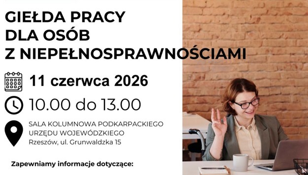 Obrazek dla: Giełda Pracy dla osób z niepełnosprawnościami